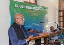 Chief Guest Himmat Shah @ Sculpture Camp 2012