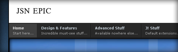 Main Menu Rich Text